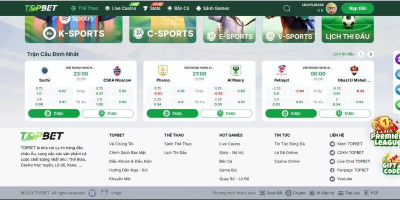 Kết quả bóng đá cập nhật liên tục 24/7